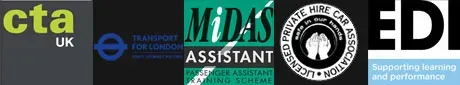 CTA UK, TFL, Midas, LPHCA EDI Associations logos