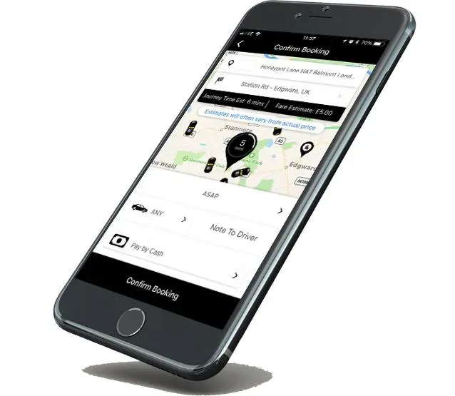 Fleets Mobile Booking App for iPhone and Android